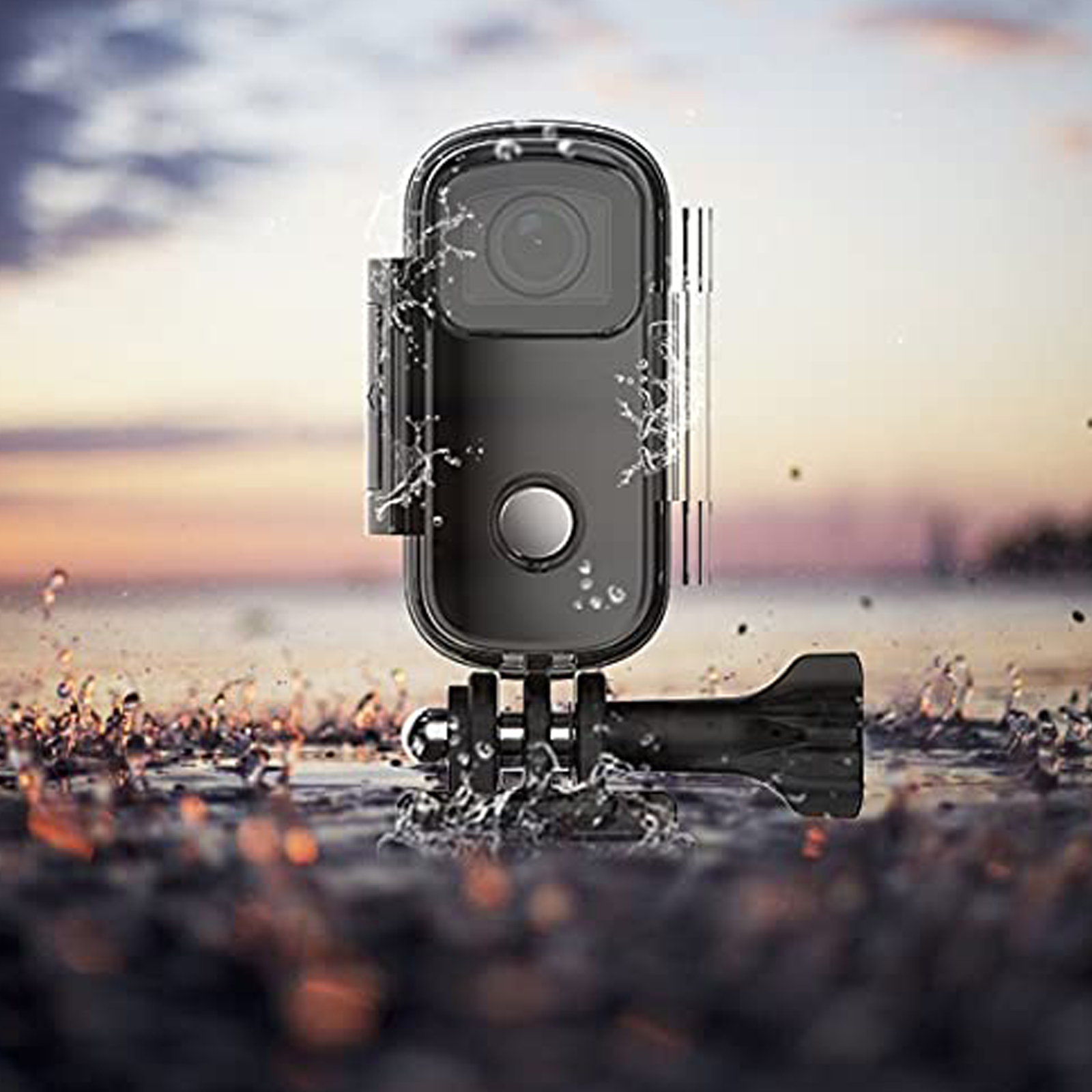 Buy SJCAM C100 4K And 15MP 30 FPS Waterproof Action Camera With